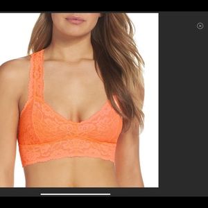 FREE PEOPLE Galloon Lace Racerback Bralette